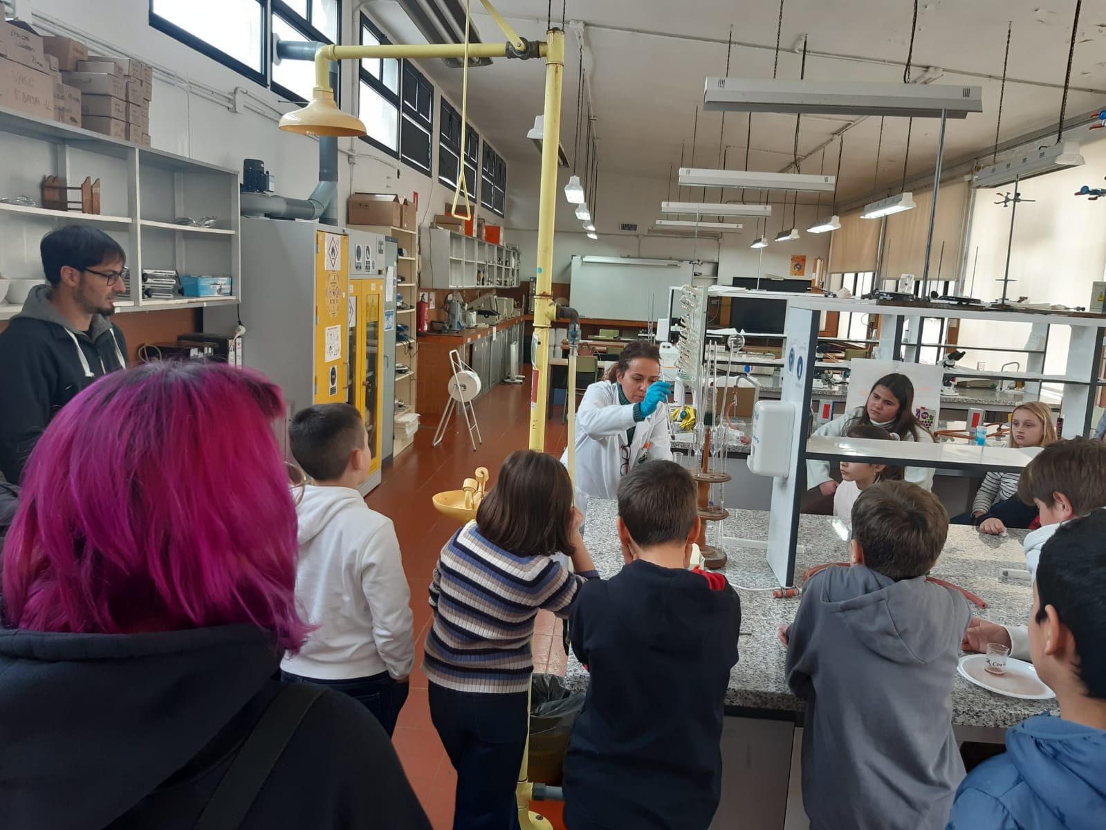 VISITA DE  ALUMNADO E.O DEL CAUDAL