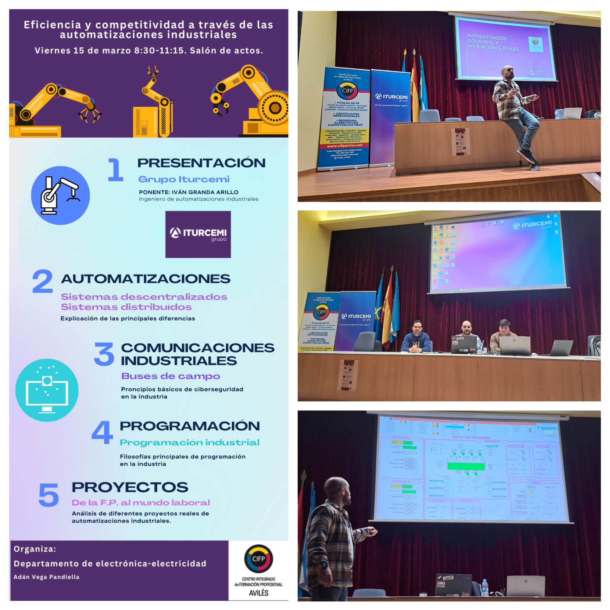 CHARLA DEL GRUPO ITURCEMI