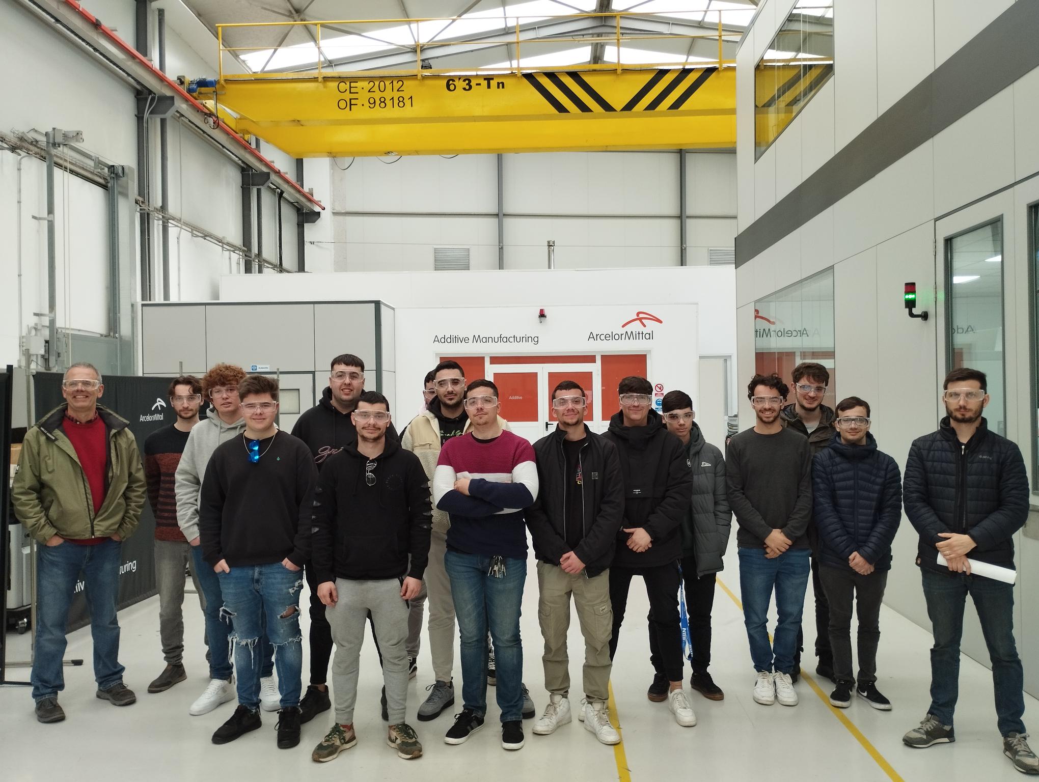 VISITA A ARCELOR MITTAL