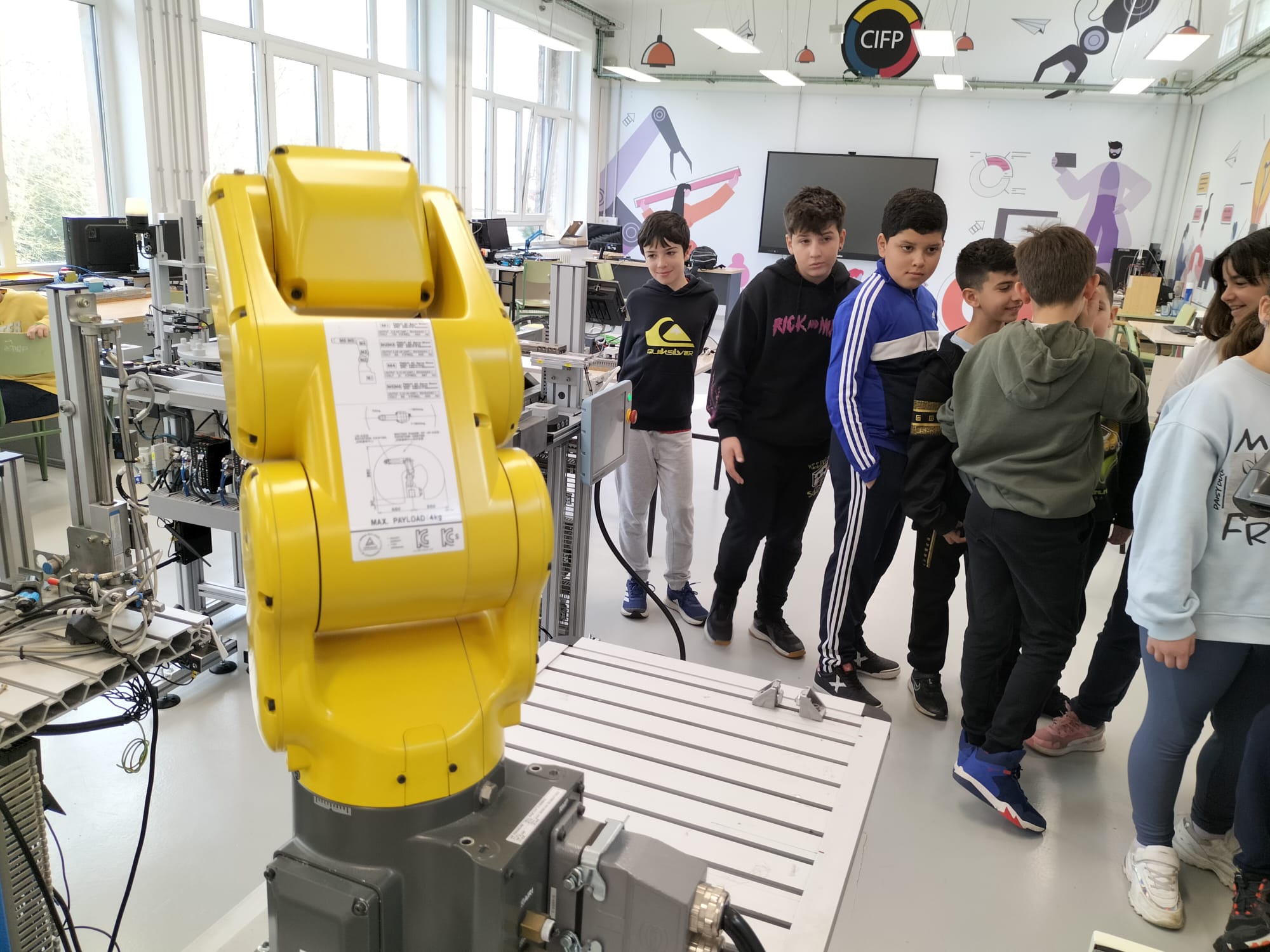 VISITA DEL ALUMNADO DE PRIMARIA DEL C.P. MARCELO GAGO