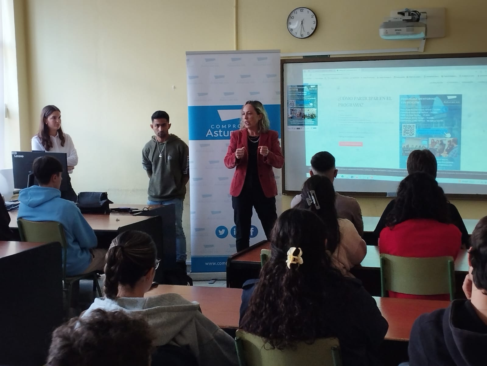 CHARLA DE COMPROMISO ASTURIAS XXI SOBRE EL PROGRAMA MENTORING