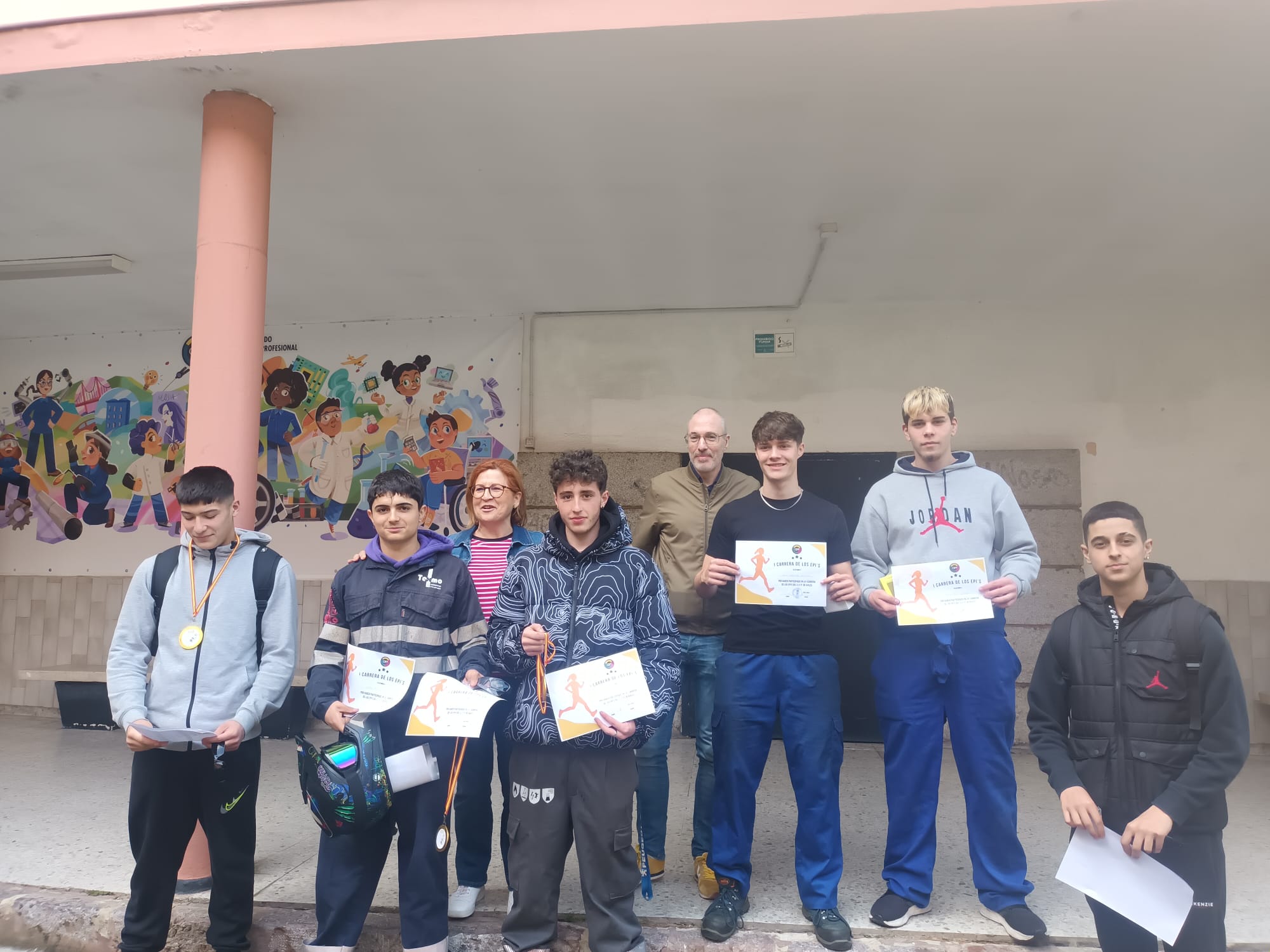 ENTREGA PREMIOS I CARRERA EPIS