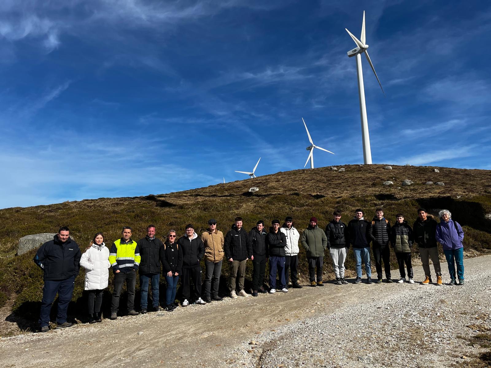 VISITA AL PARQUE EÓLICO DE PENOUTA